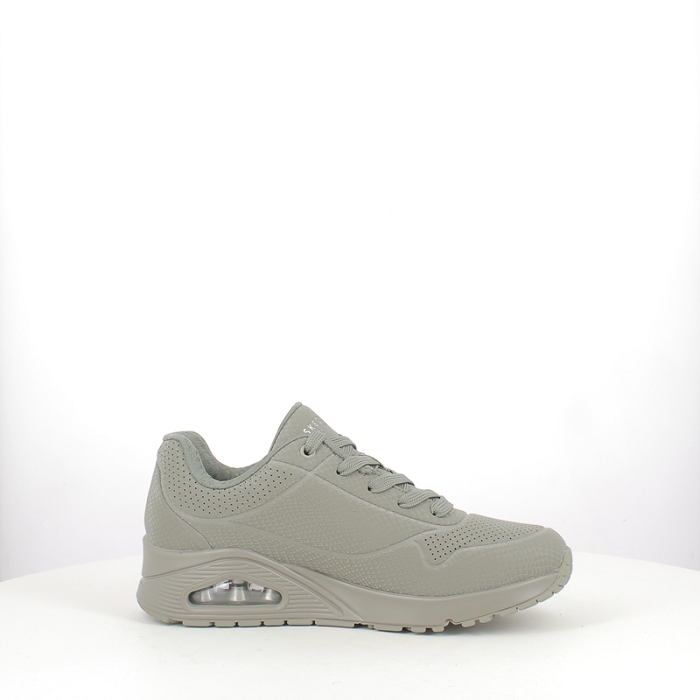 Skechers basket 177861 multi matiere kaki lacet5377101_3
