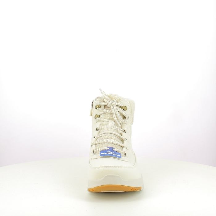 Skechers basket sn144756 multi matiere ecru lacet zip5377401_2