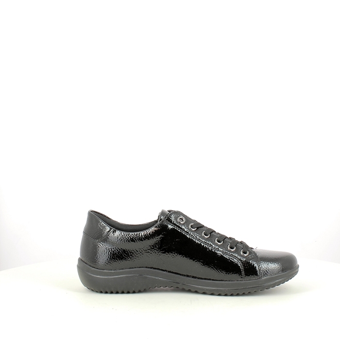 Remonte basket d1e03.01 vernis noir lacet zip5378401_3