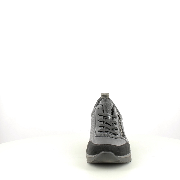 Remonte basket d2401.06 multi matiere noir lacet zip5378501_2