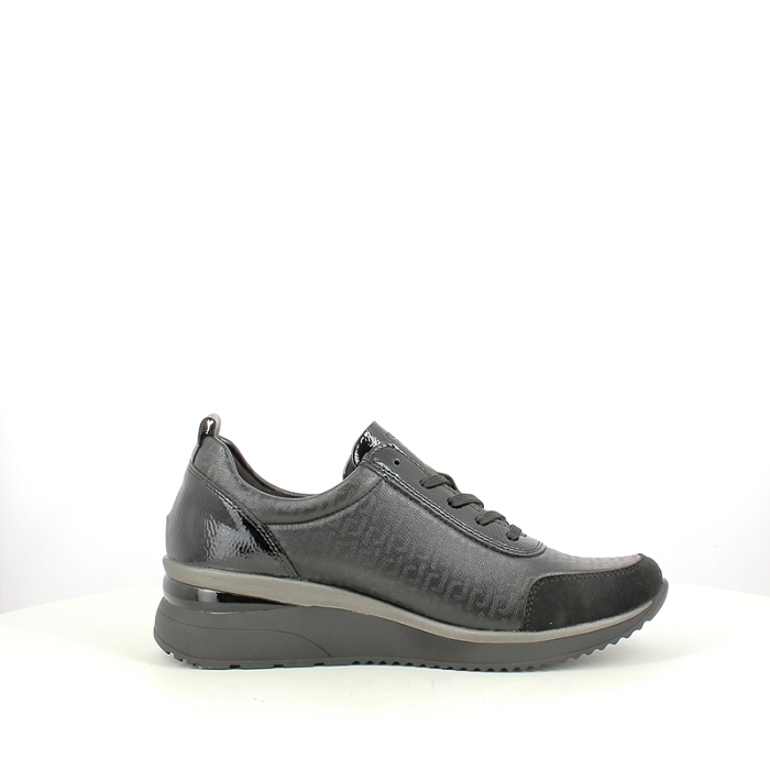 Remonte basket d2401.06 multi matiere noir lacet zip5378501_3