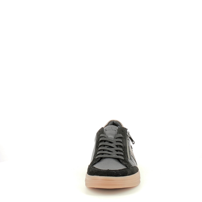 Remonte basket d2c04.03 cuir lisse noir lacet zip5378801_2