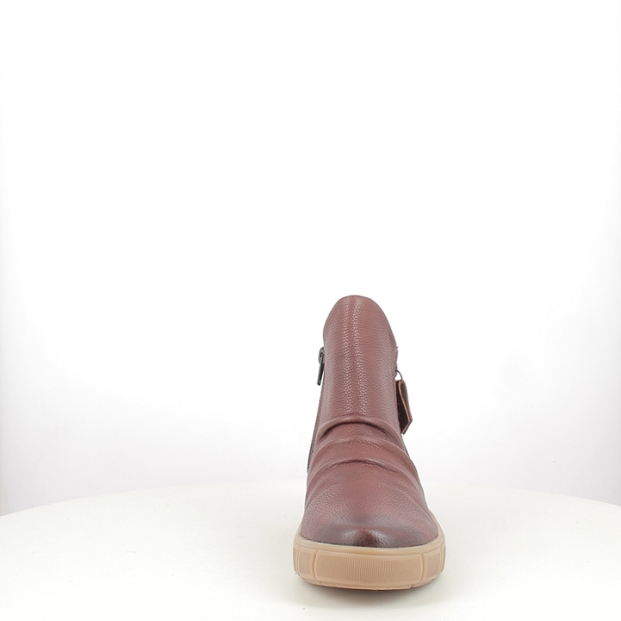Remonte bottine d1t73.24 cuir lisse cognac zip5379001_2