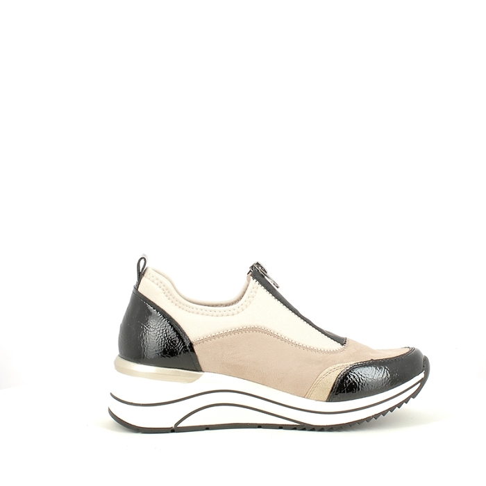 Remonte basket d0t08.60 stretch beige zip5379301_3