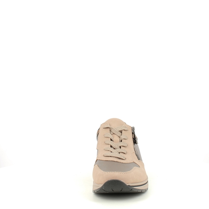 Rieker basket n9503.20 cuir lisse camel lacet zip5380401_2