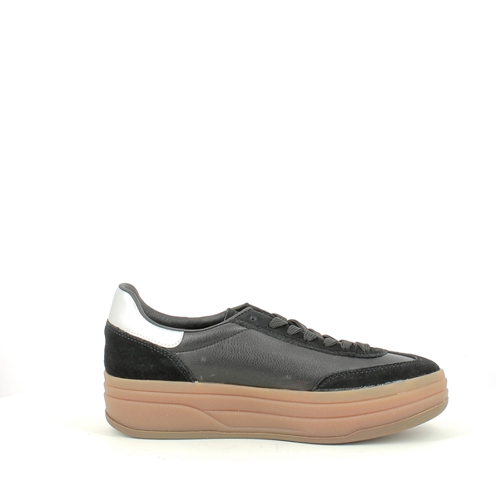 Rieker basket w3700 cuir velours noir lacet5380901_3