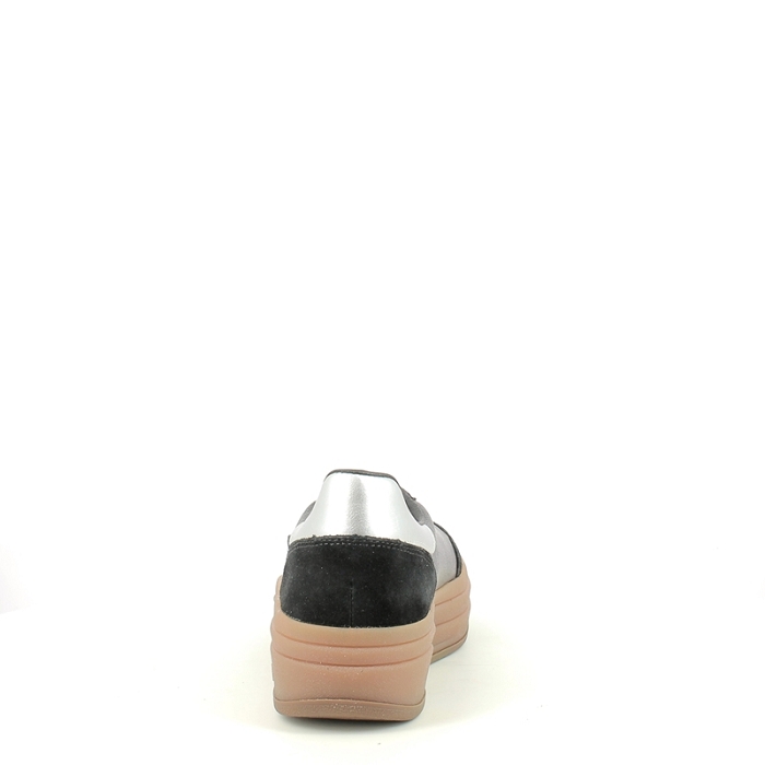 Rieker basket w3700 cuir velours noir lacet5380901_4