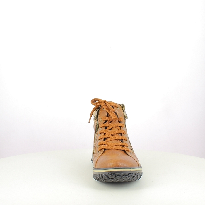 Rieker basket z4263.24 tex cognac lacet zip5381401_2