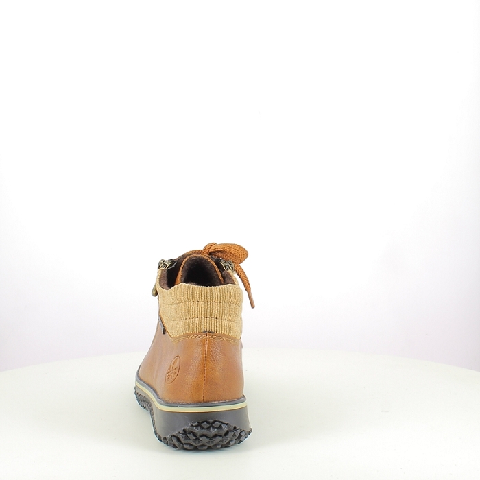 Rieker basket z4263.24 tex cognac lacet zip5381401_4