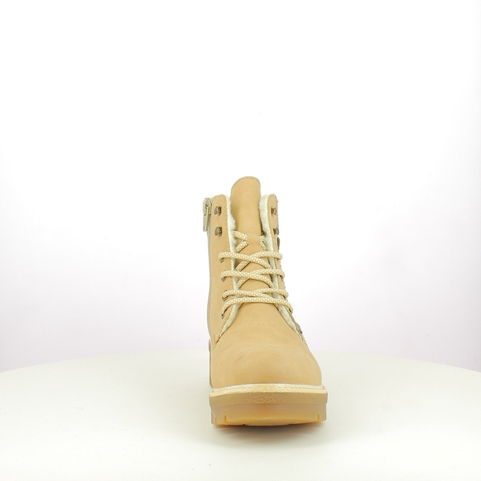 Rieker bottine y8118.60 nubuck beige lacet zip5382001_2