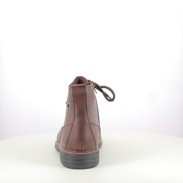 Rieker lacet 33143.25 cuir lisse marron lacet zip5382401_4