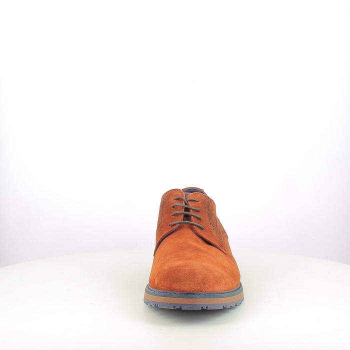 Fluchos lacet f1867 cuir velours cognac lacet5383601_2