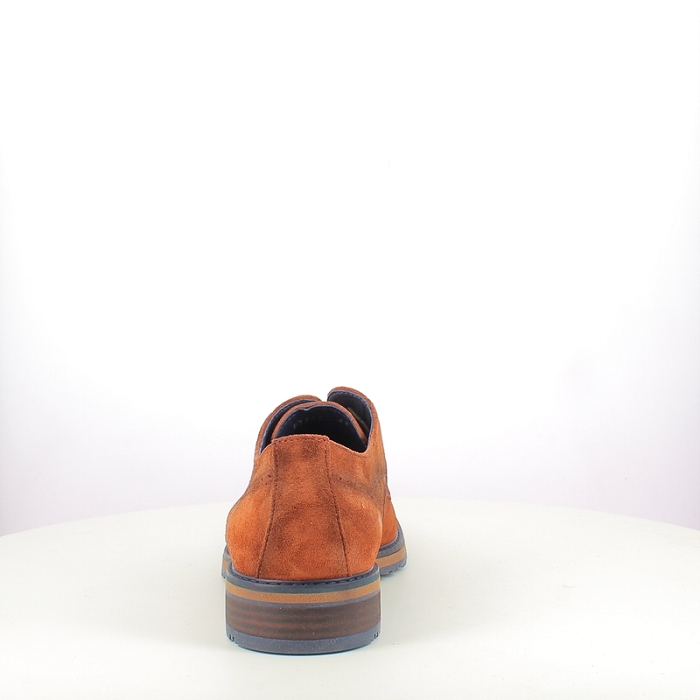 Fluchos lacet f1867 cuir velours cognac lacet5383601_4