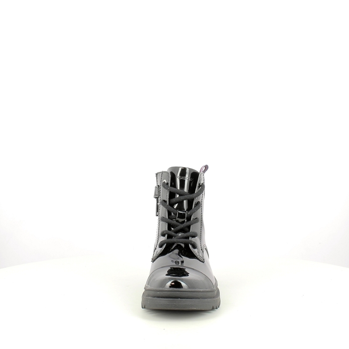 Geox fille j567xb vernis noir lacet zip5387301_2