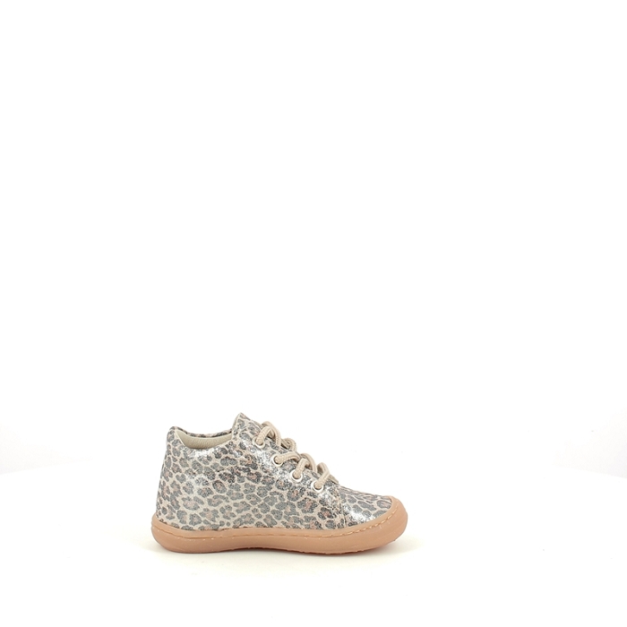 Bellamy debout princesse cuir lisse peau imprimee lacet5389101_3
