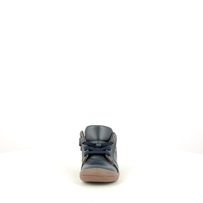 Gbb debout essentiel cuir lisse marine lacet zip5391001_2