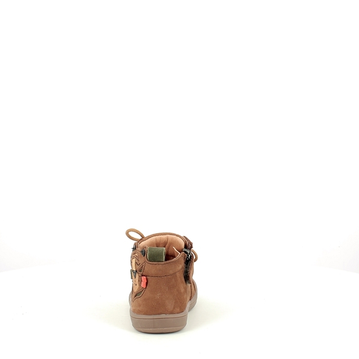 Gbb debout basile nubuck marron lacet zip5391601_4