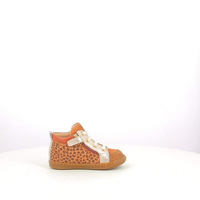 Shoo pom premier pas bouba bi zip cuir velours peau imprimee lacet zip5392902_3