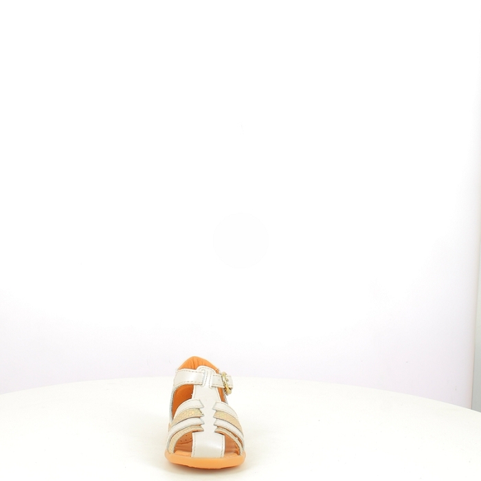 Babybotte romagnoli debout 8084b024 gabrielle cuir lisse ecru boucle5411801_2