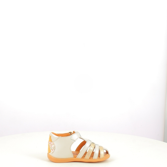 Babybotte romagnoli debout 8084b024 gabrielle cuir lisse ecru boucle5411801_3