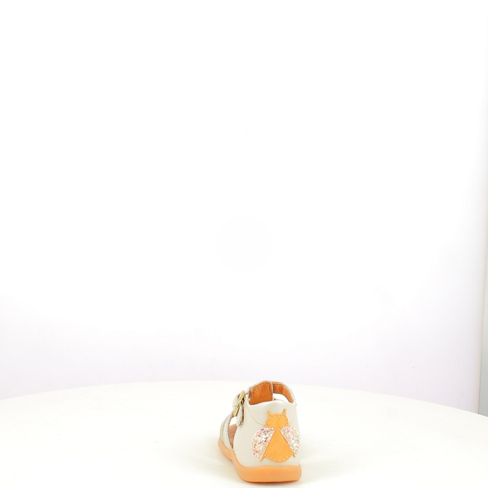 Babybotte romagnoli debout 8084b024 gabrielle cuir lisse ecru boucle5411801_4