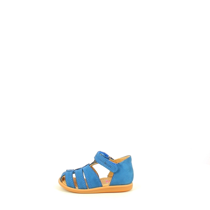 Shoo pom premier pas tity tonton nubuck bleu scratch