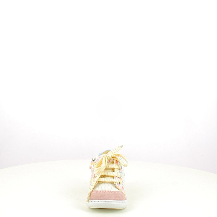 Shoo pom premier pas bouba zip box cuir lisse ecru lacet zip5413601_2