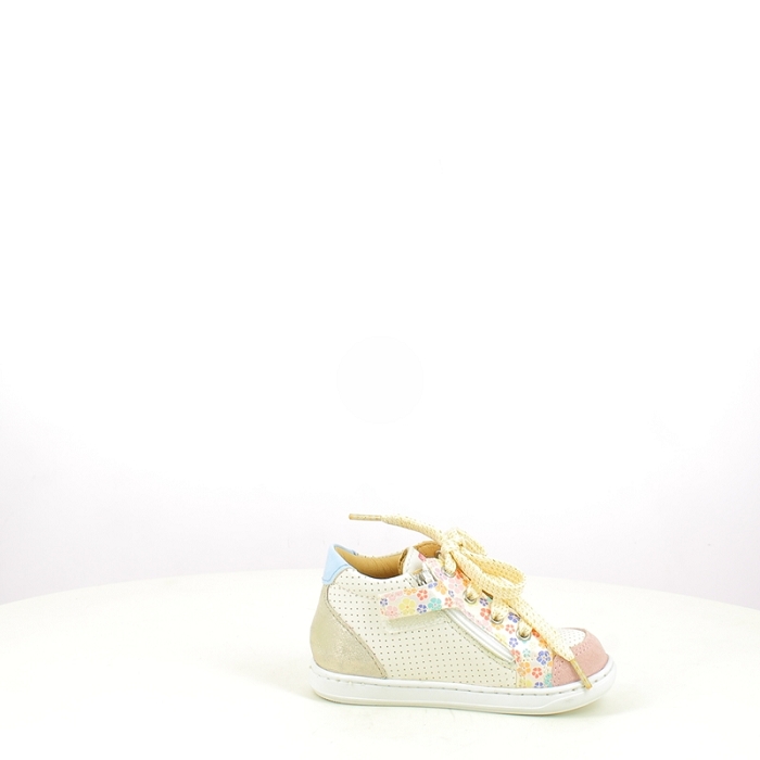 Shoo pom premier pas bouba zip box cuir lisse ecru lacet zip5413601_3