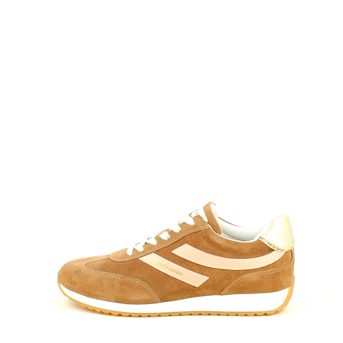 Nero giardini basket e615160d cuir velours marron lacet