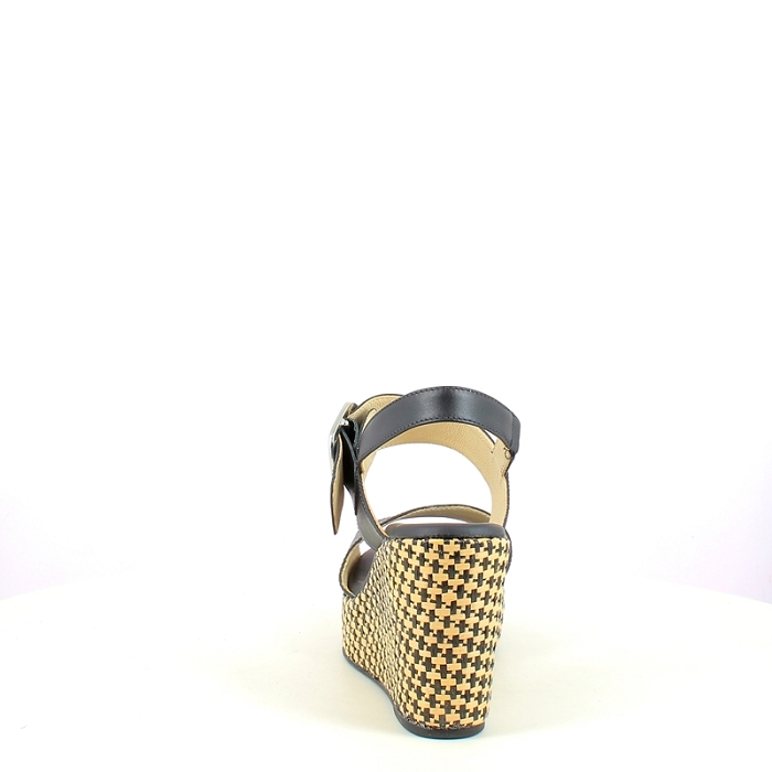 Nero giardini sandale e616022d cuir lisse noir boucle5422101_4