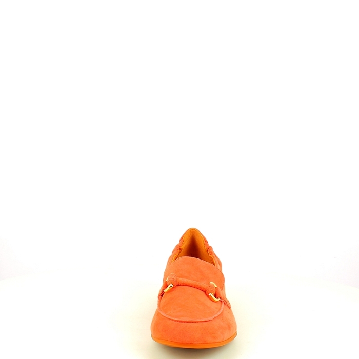 Mamzelle derbies mocassins zoumi cuir velours orange5422301_2