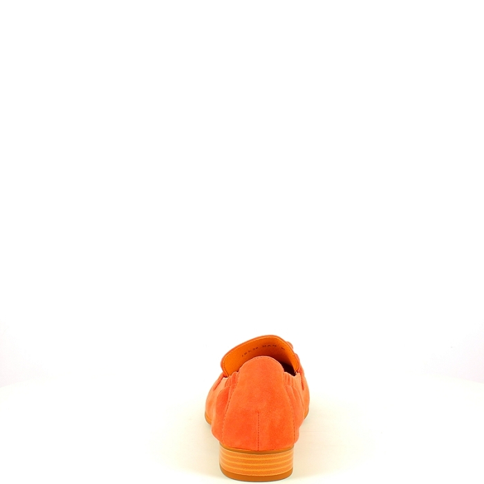 Mamzelle derbies mocassins zoumi cuir velours orange5422301_4