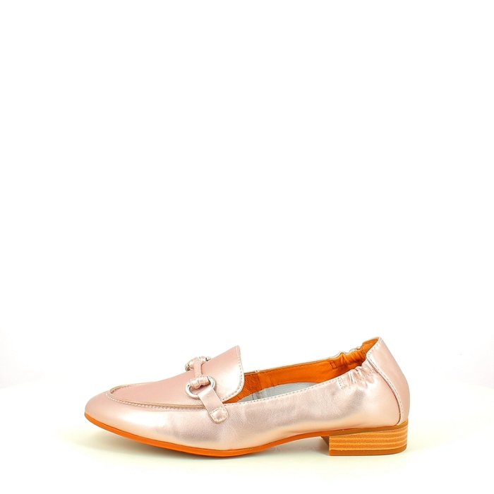 Mamzelle derbies mocassins zoumi cuir lisse or