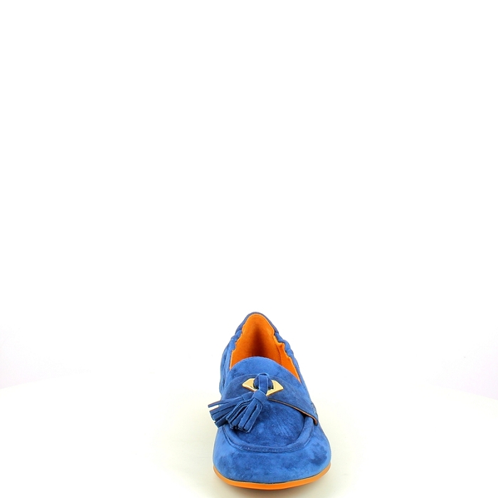 Mamzelle derbies mocassins zazou cuir velours marine5422401_2