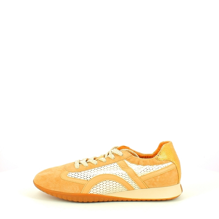 Mamzelle basket dymo cuir velours beige