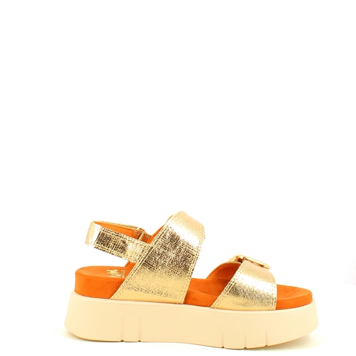 Mamzelle sandale usufi cuir lisse or boucle5423001_3