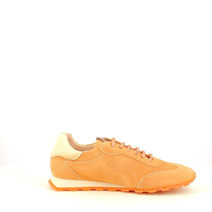 Hispanitas basket hv264502 cuir velours beige lacet5423401_3