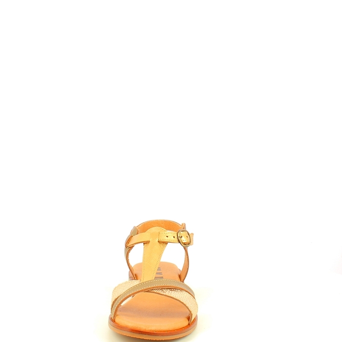 Mkd sandale beryl cuir lisse or boucle5424101_2