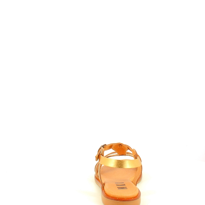 Mkd sandale beryl cuir lisse or boucle5424101_4