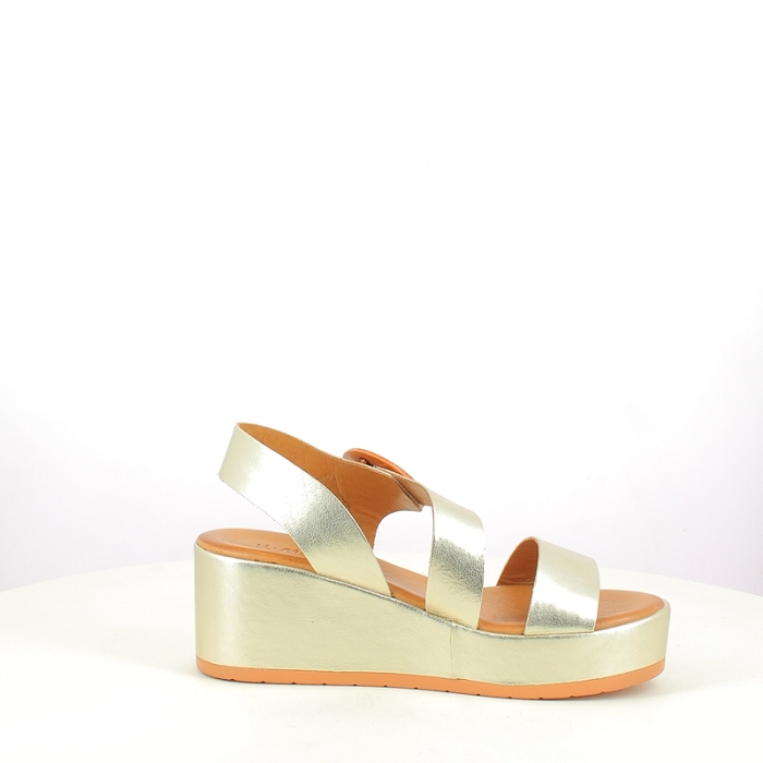 K.mary sandale factage cuir lisse platine boucle5425301_3