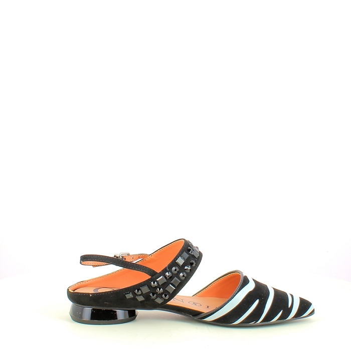 Cafe noir ballerine c1eg5005 imprime noir5427701_2