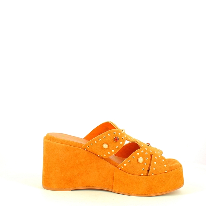cafe noir sandale c1ga6920 cuir velours camel5427901_3