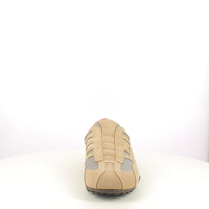 Geox basket u4207l cuir velours beige elastique5429901_2