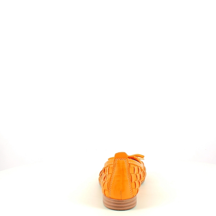 Coco abricot ballerine v3315n cuir lisse orange5430302_4