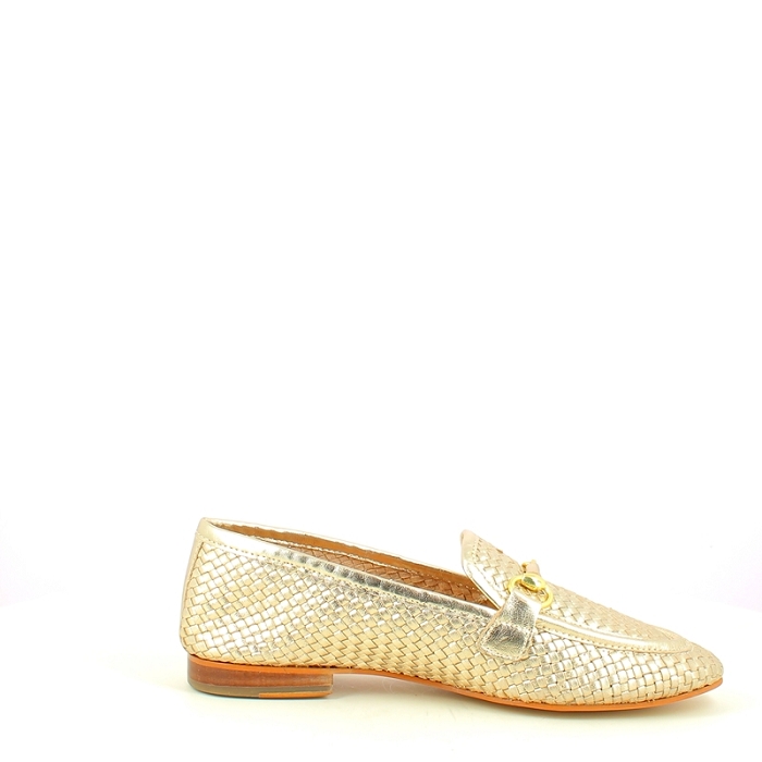 Coco abricot derbies mocassins v3479b cuir lisse or5430701_3