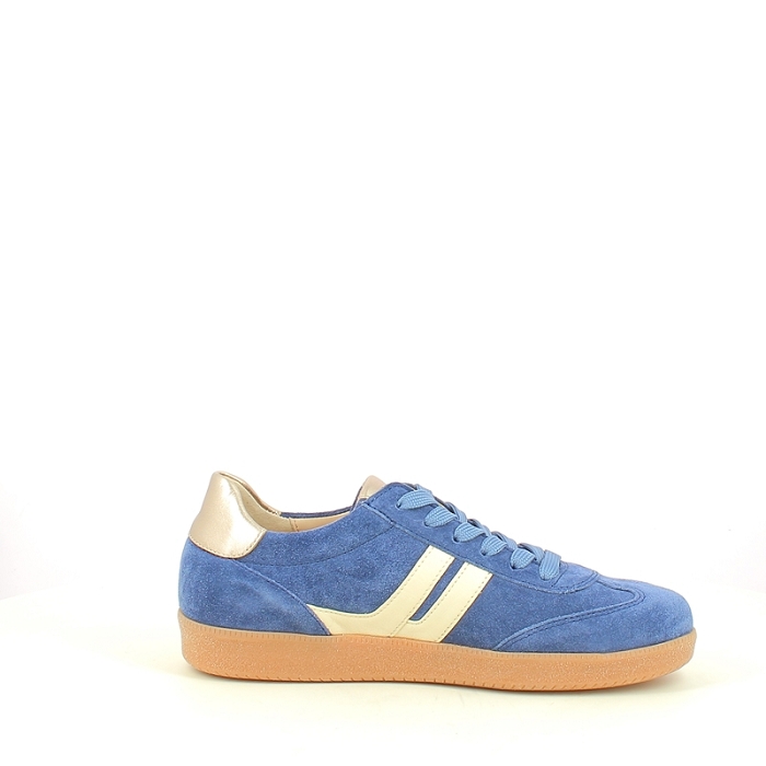 Gabor basket 83300 cuir velours jean lacet5431301_3