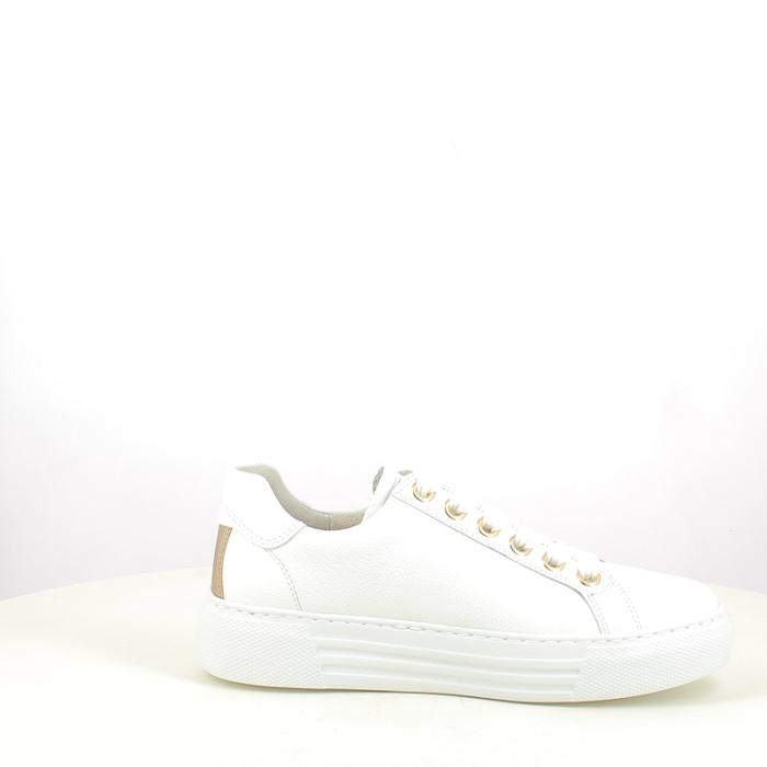 Gabor basket 86465.51 cuir lisse blanc lacet zip5431501_3