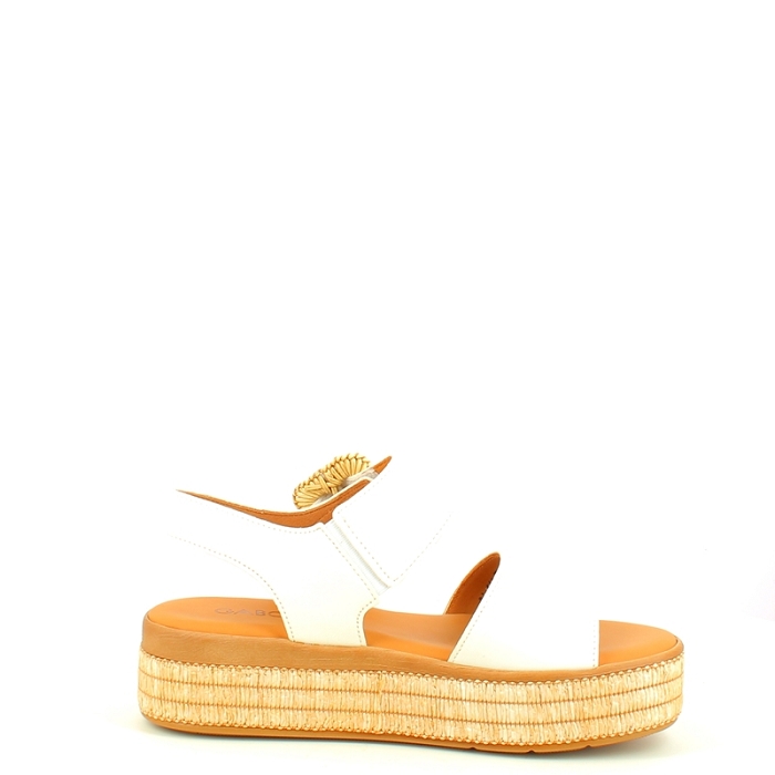 Gabor sandale 84562 cuir lisse ecru scratch5432102_3