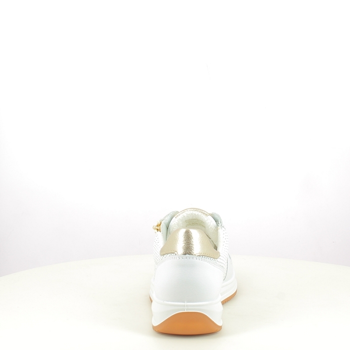 Ara basket 1225510.04 cuir lisse blanc lacet zip5432701_4