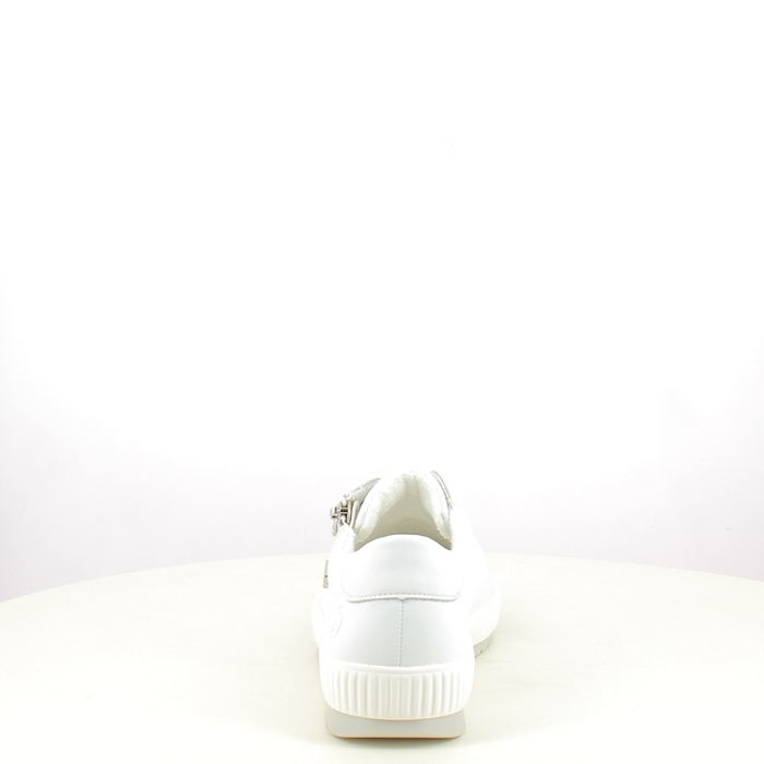 Remonte basket d0700.80 cuir lisse blanc lacet zip5434301_4